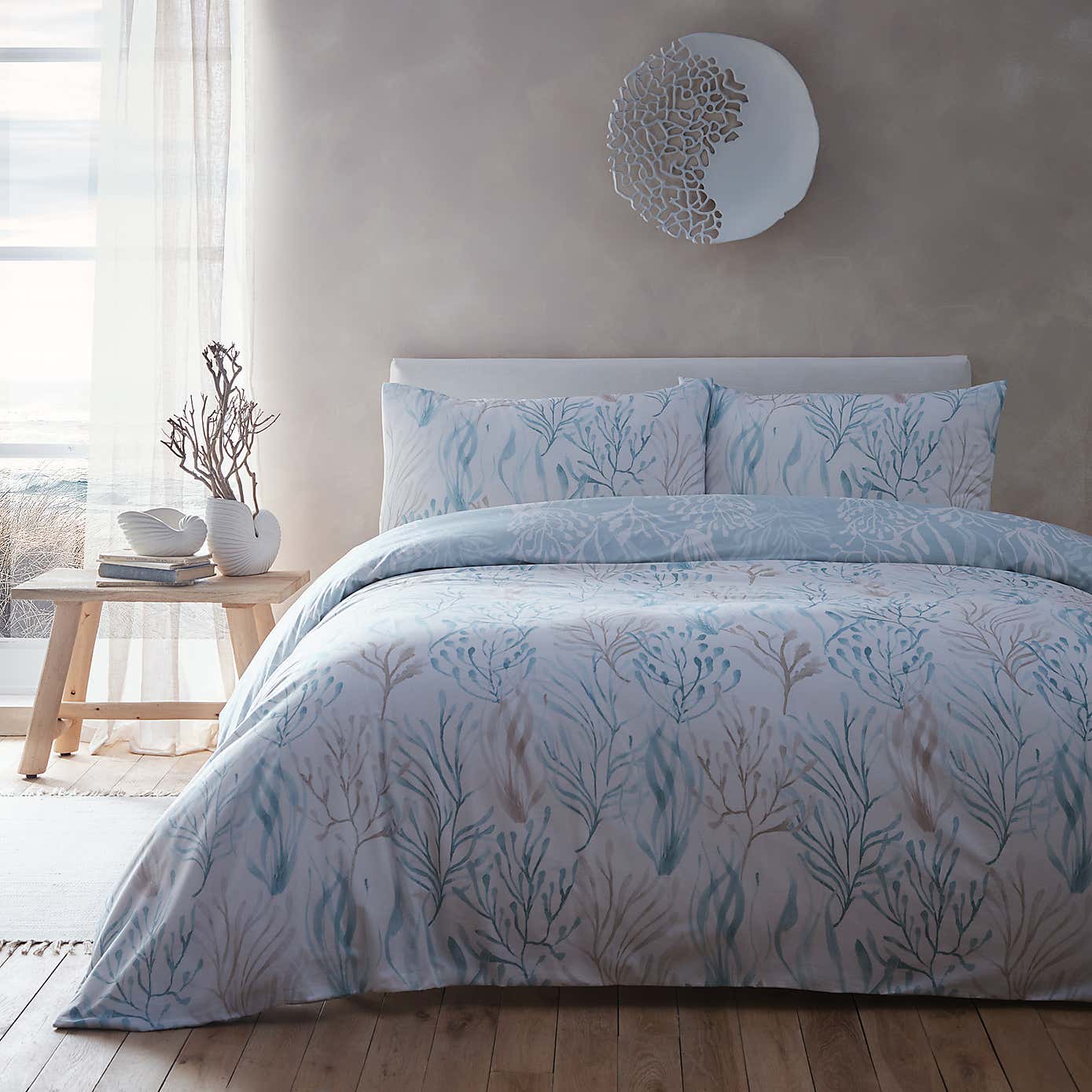 Drift Home Cora Duvet Cover and Pillowcase Set