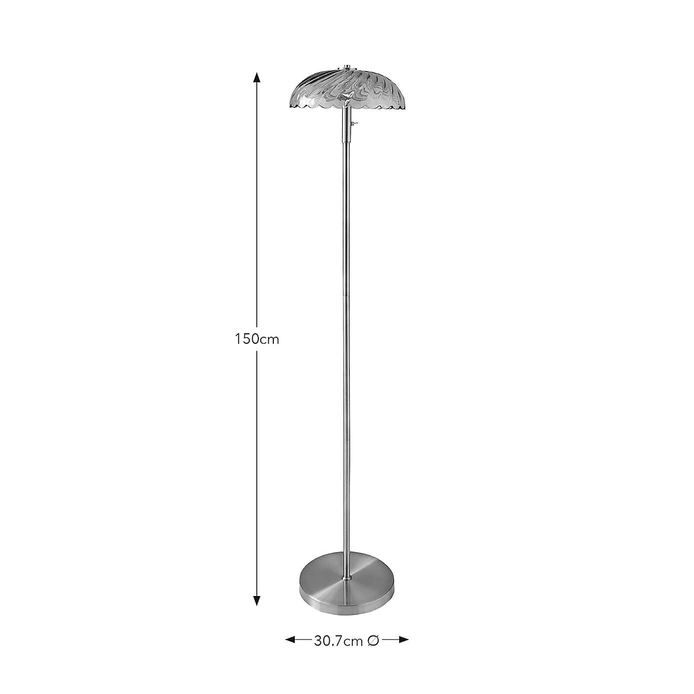 Lucille 2 Light Floor Lamp