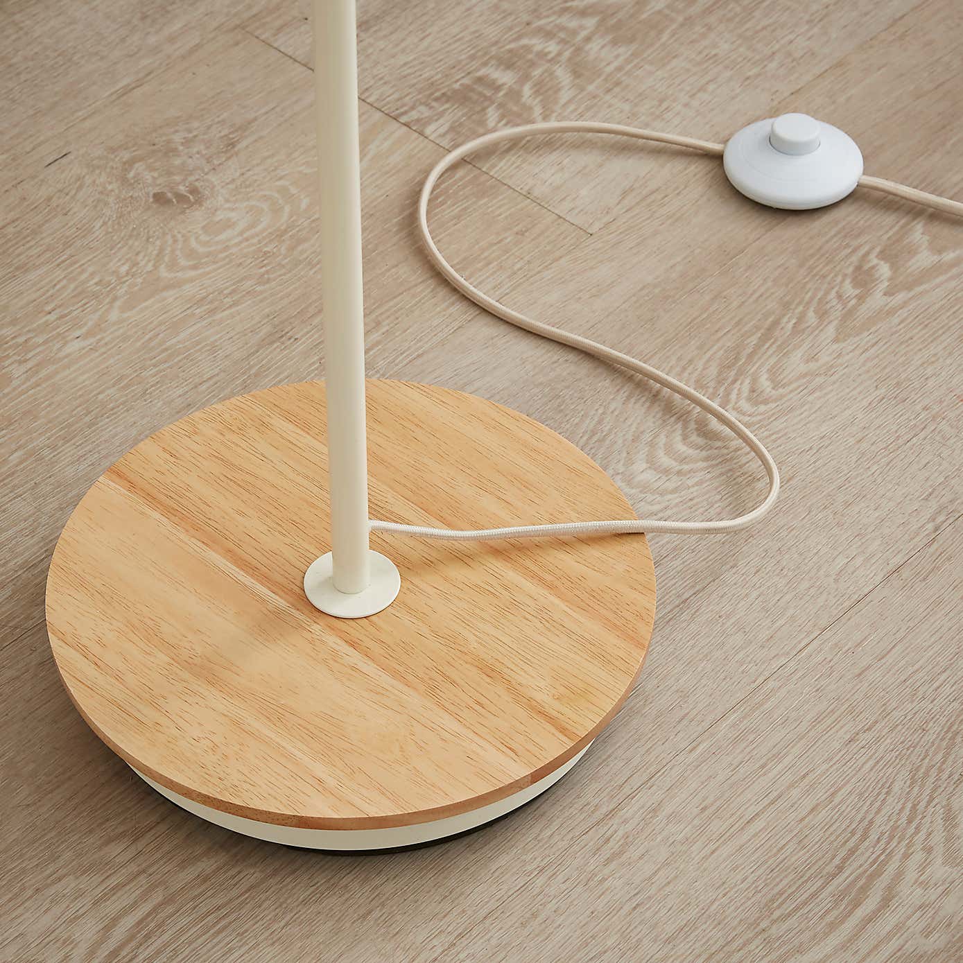 Emil Rattan 3 Light Adjustable Floor Lamp