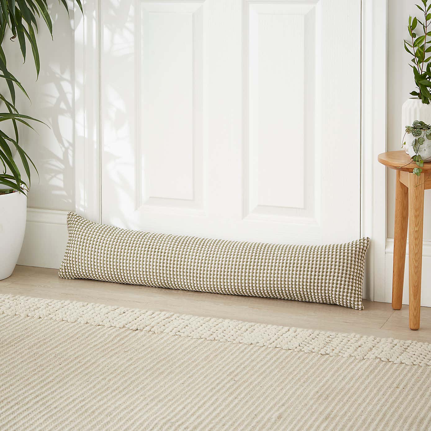 Chenille Spot Draught Excluder