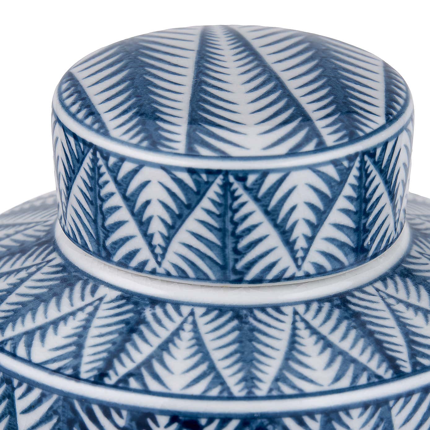 Samara Aztec Pattern Ceramic Ginger Jar