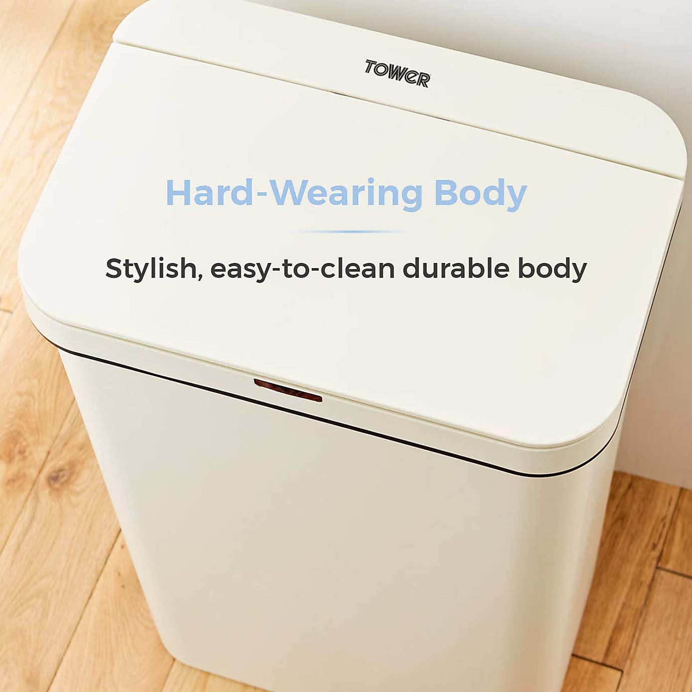 Tower 50L Rectangular Sensor Bin