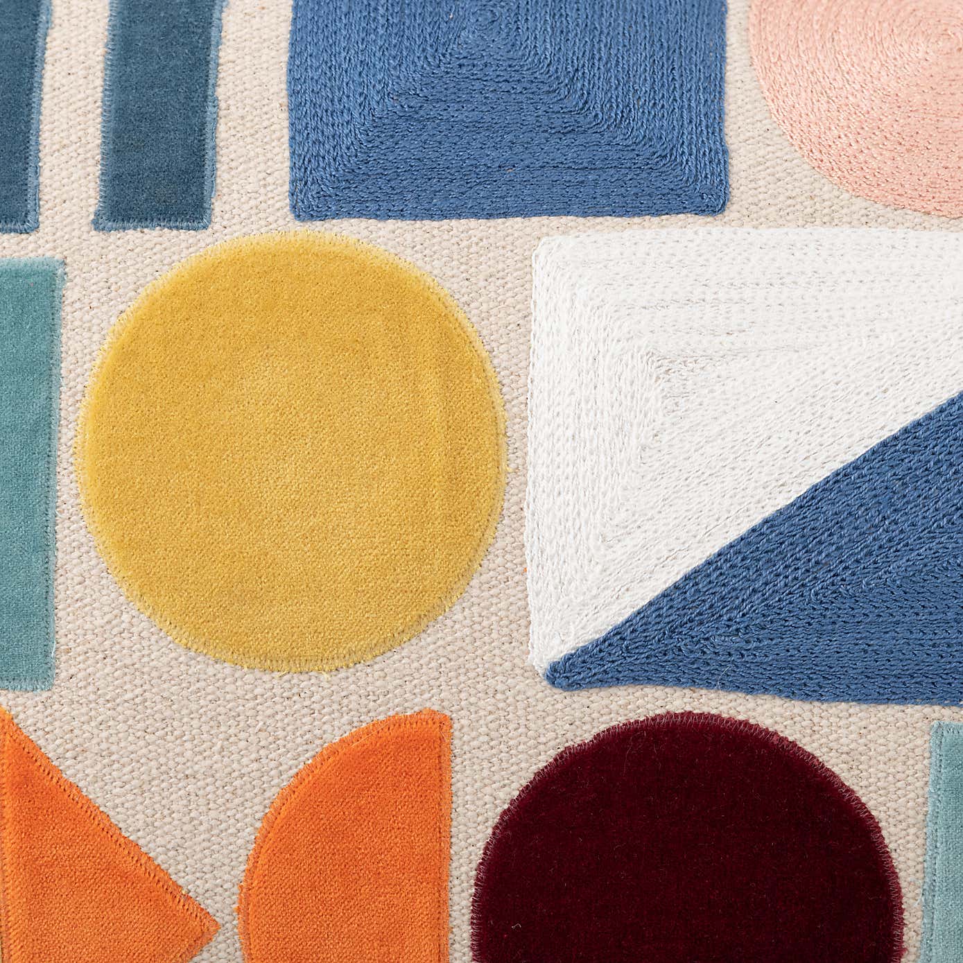 Circuit Embroidered Cushion