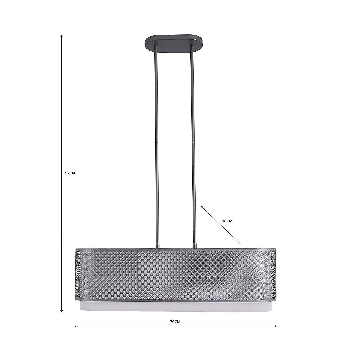 Vienna Diner Ceiling Fitting