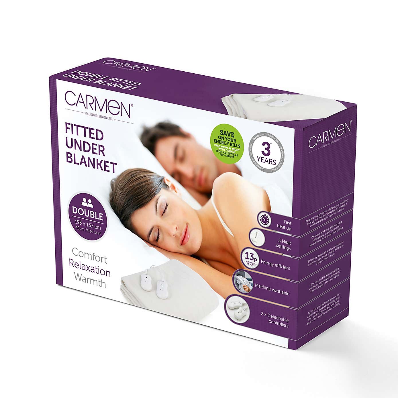 Carmen Fitted Electric Blanket