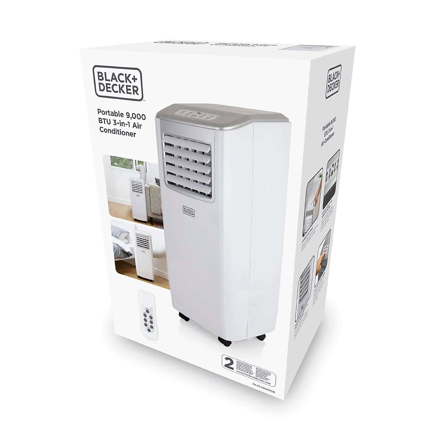 Portable 3 in 1 Air Conditioner and Timer