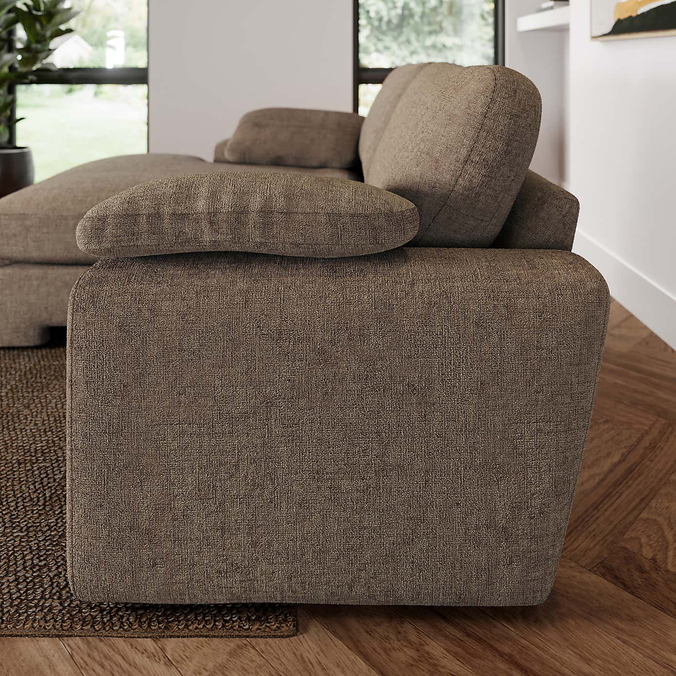 Soft Texture Chenille Fabric Sample