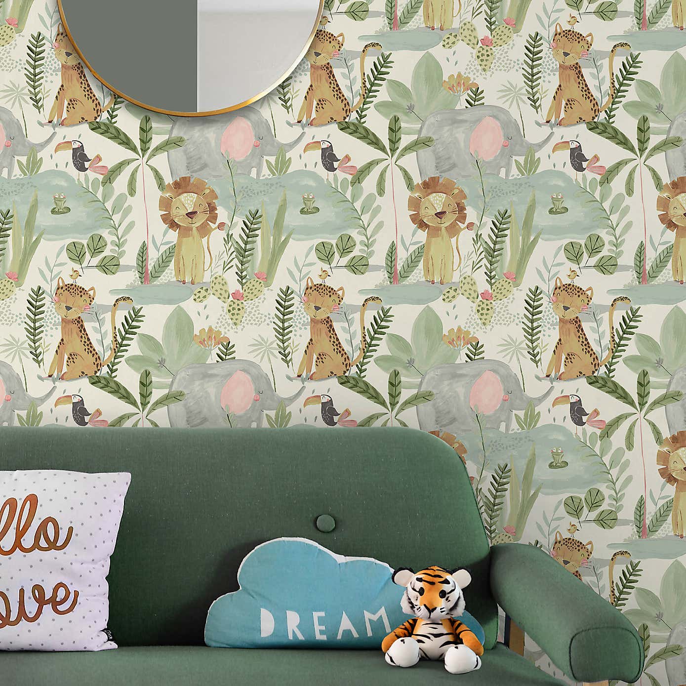 Jungle Friends Wallpaper