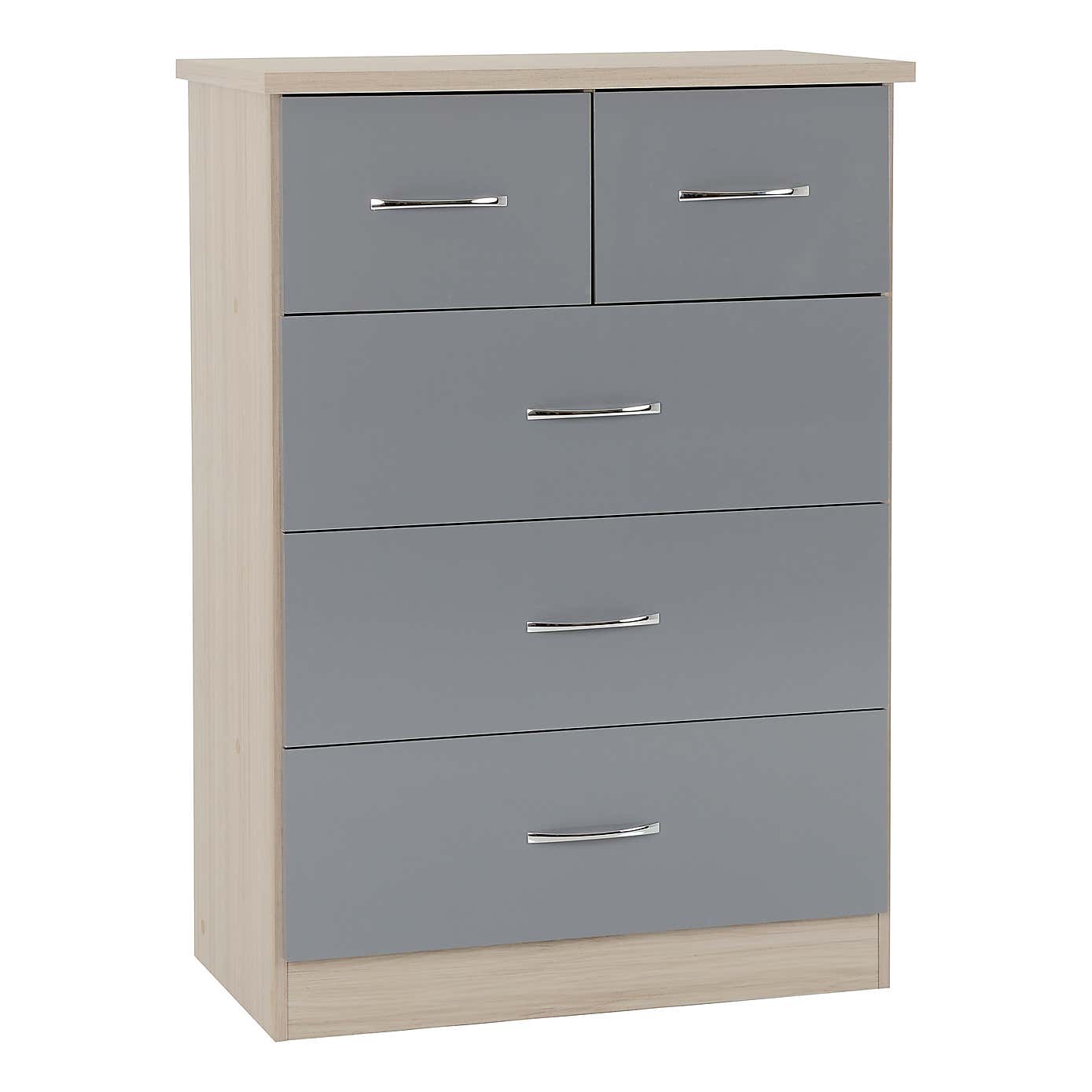 Nevada 5 Drawer Chest
