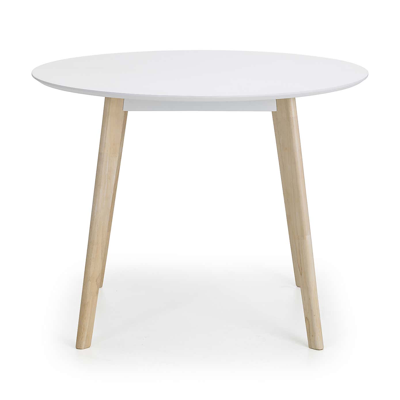 Casa Round Dining Table White