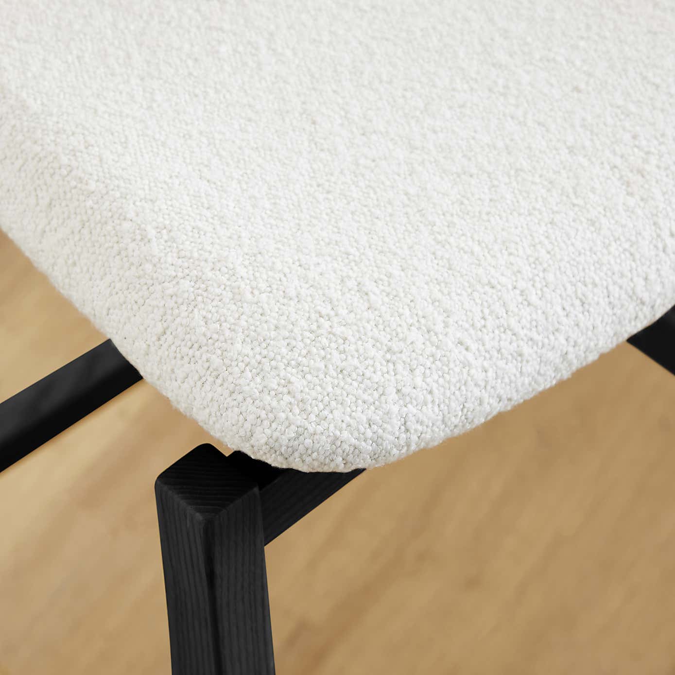 Oskar Boucle Bar Stool