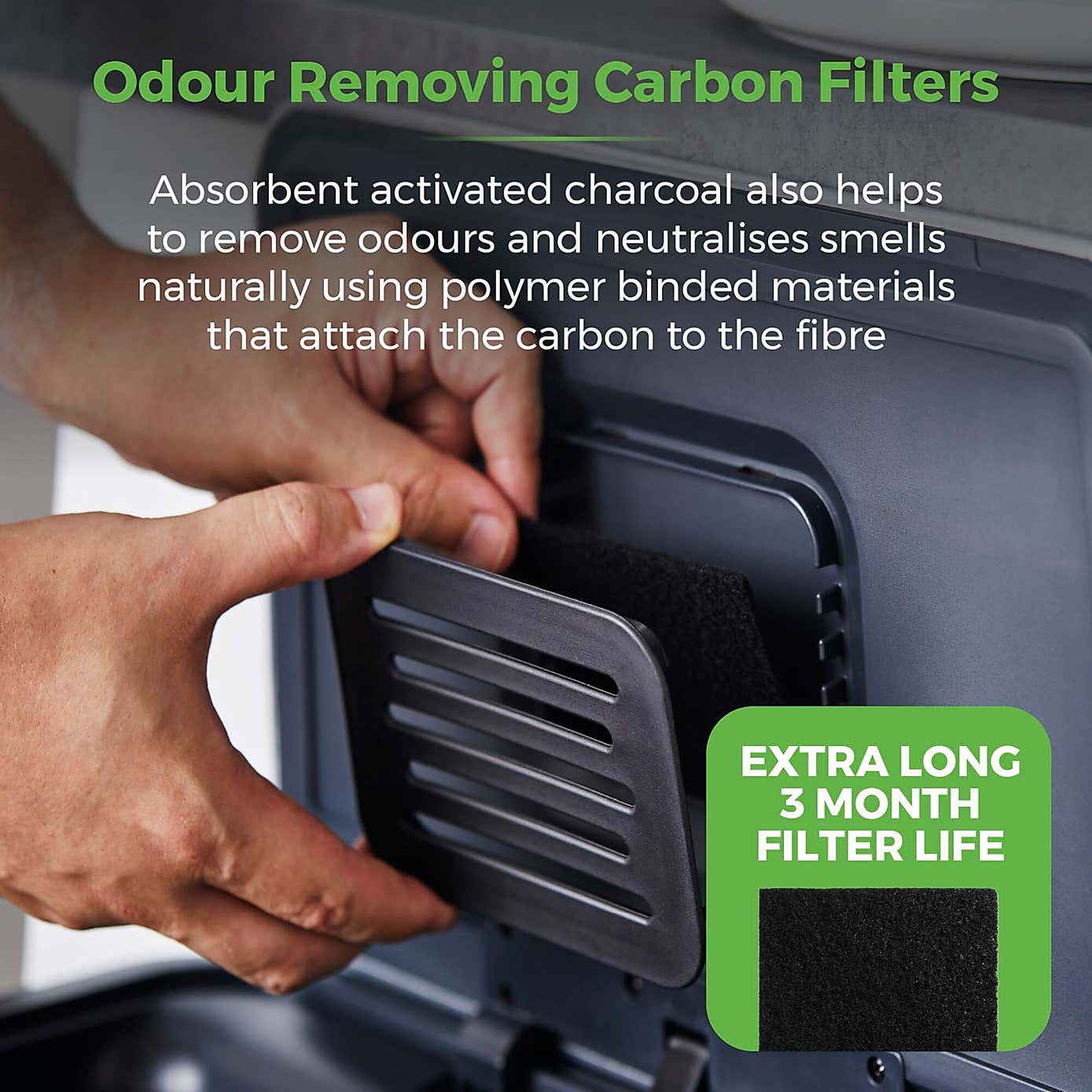 Tower 50L Ozone Recycling Sensor Bin