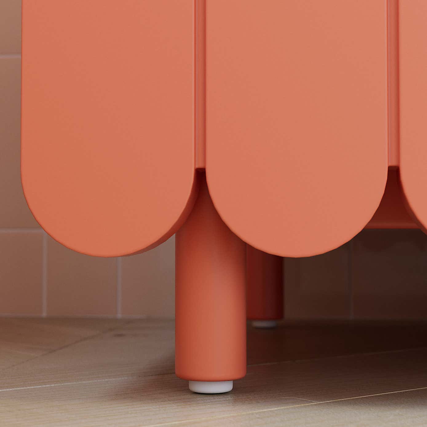 Scallop Under Sink Unit