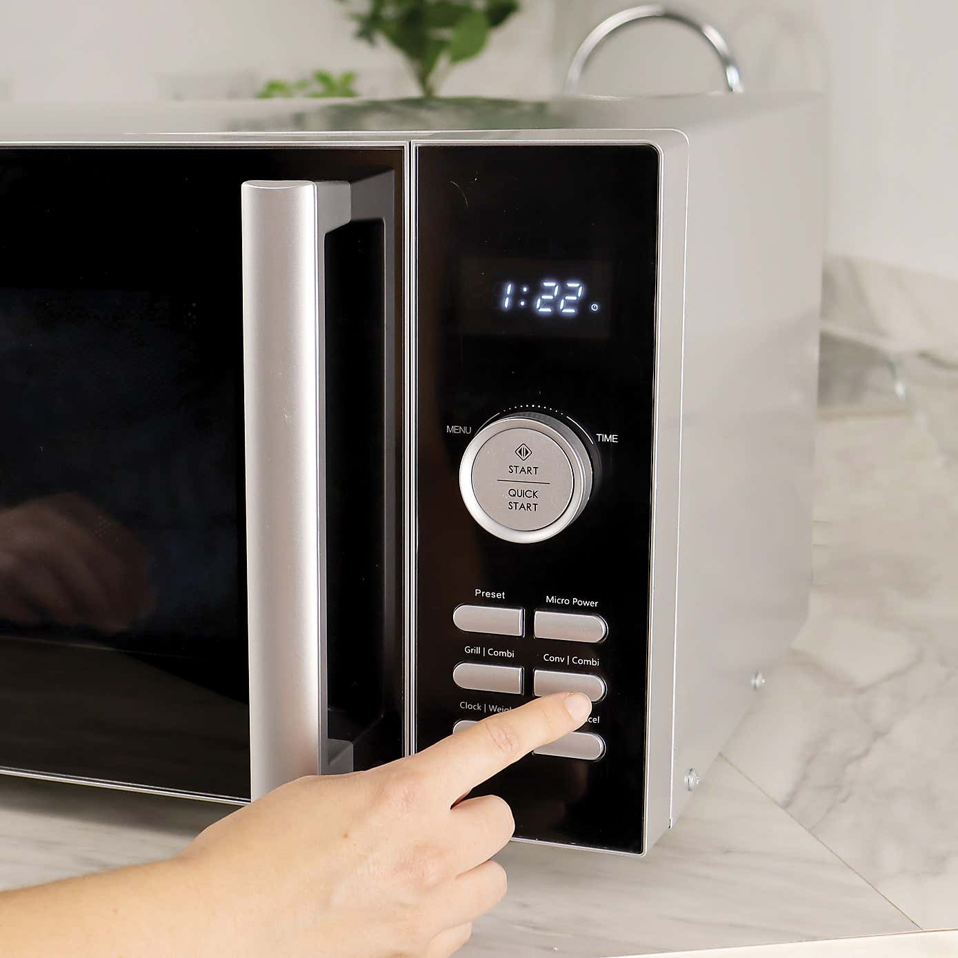 Statesman Digital Combination 900W 25L Microwave