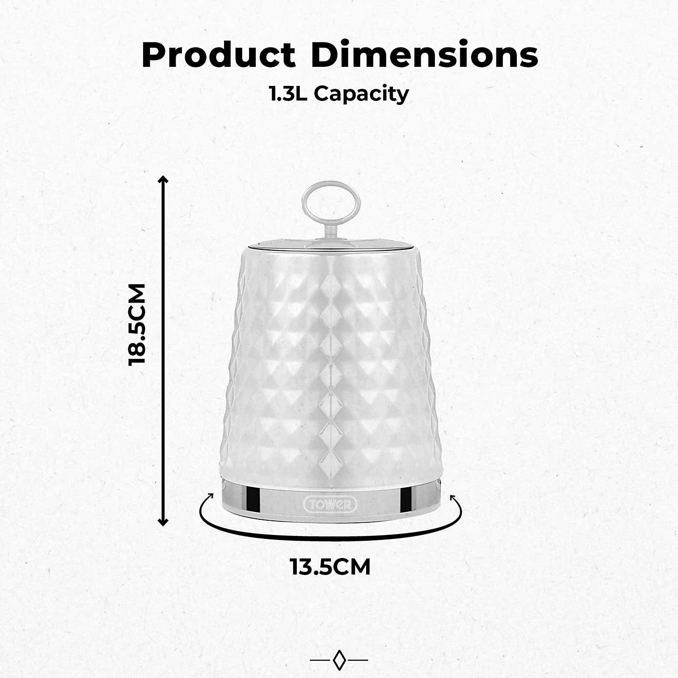 TOWER Solitaire Set of 3 Canisters