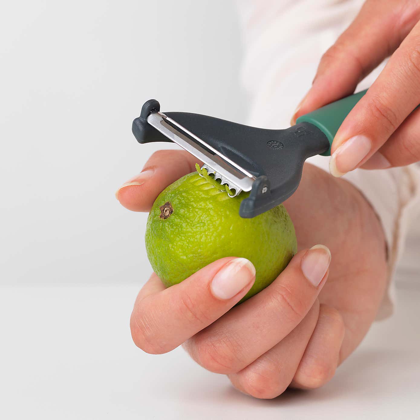 Brabantia Tasty+ Green Food Peeler and Zester