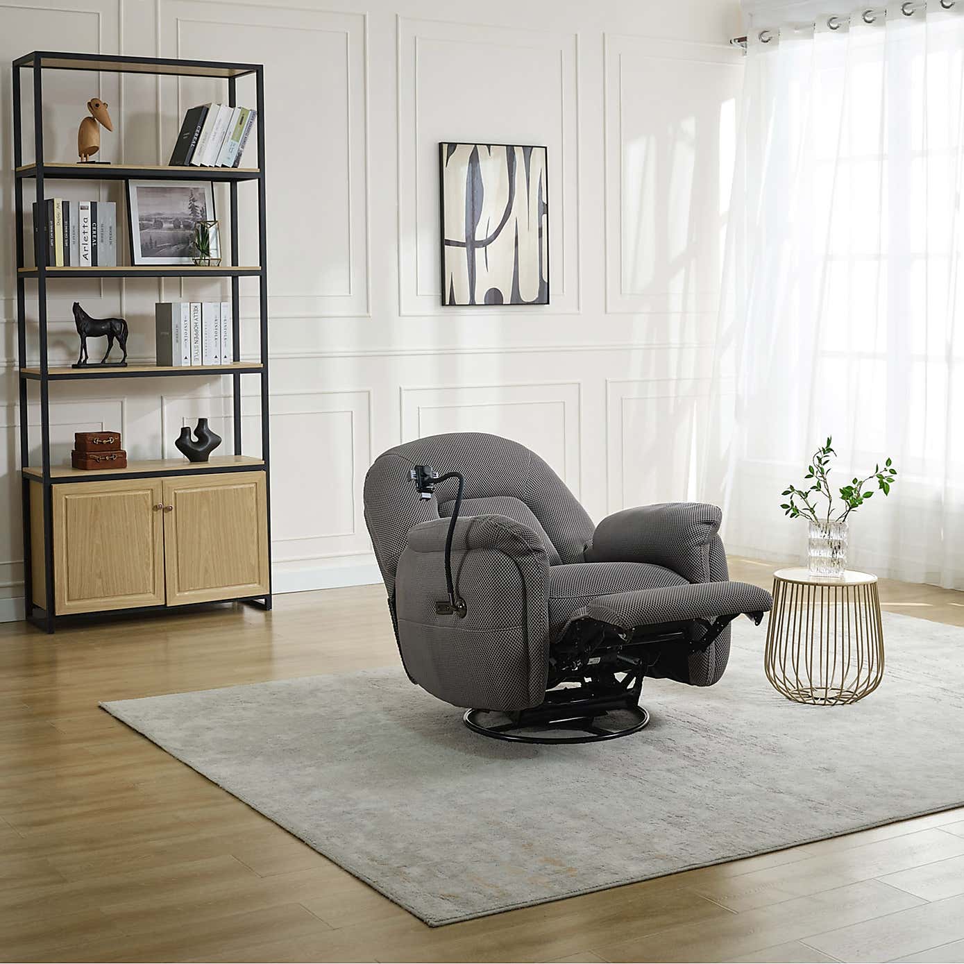 Image Furnishings Sienna Reclining Chair with Phone Holder