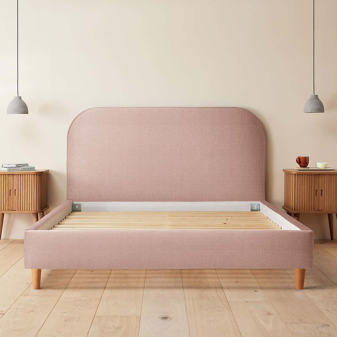 Silentnight Fara Bed Frame, Woven