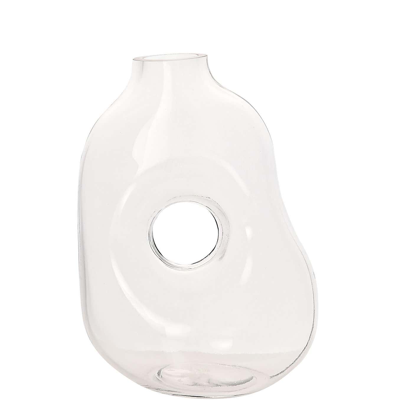 Hestia Handmade Abstract Glass Vase