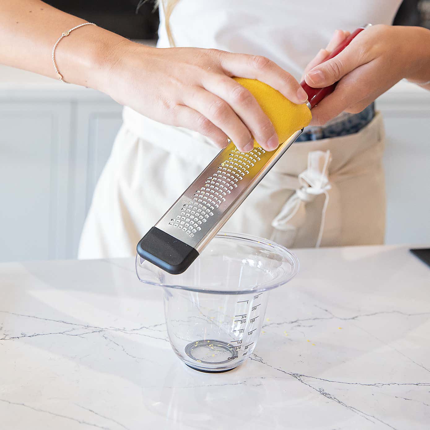 KitchenAid Etched Stainless Steel Two Way Medium Cheese Grater