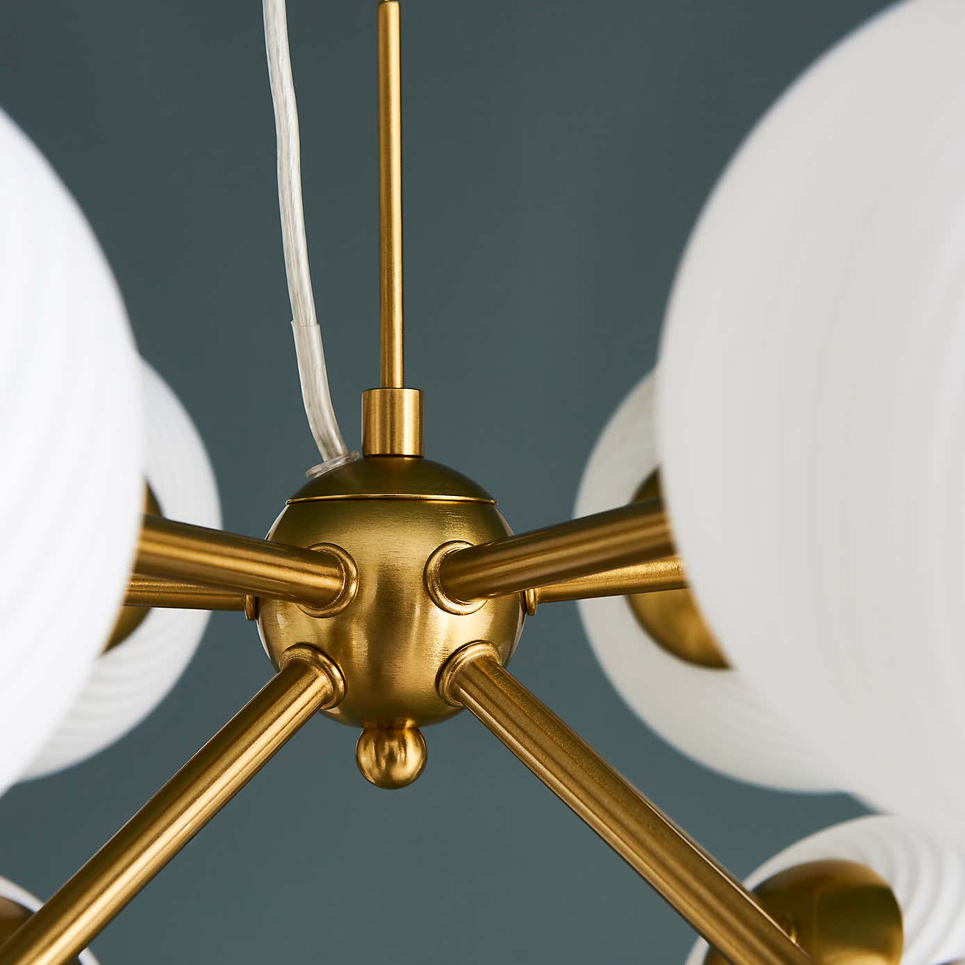 Swirl 10 Light Dimmable Ceiling Light