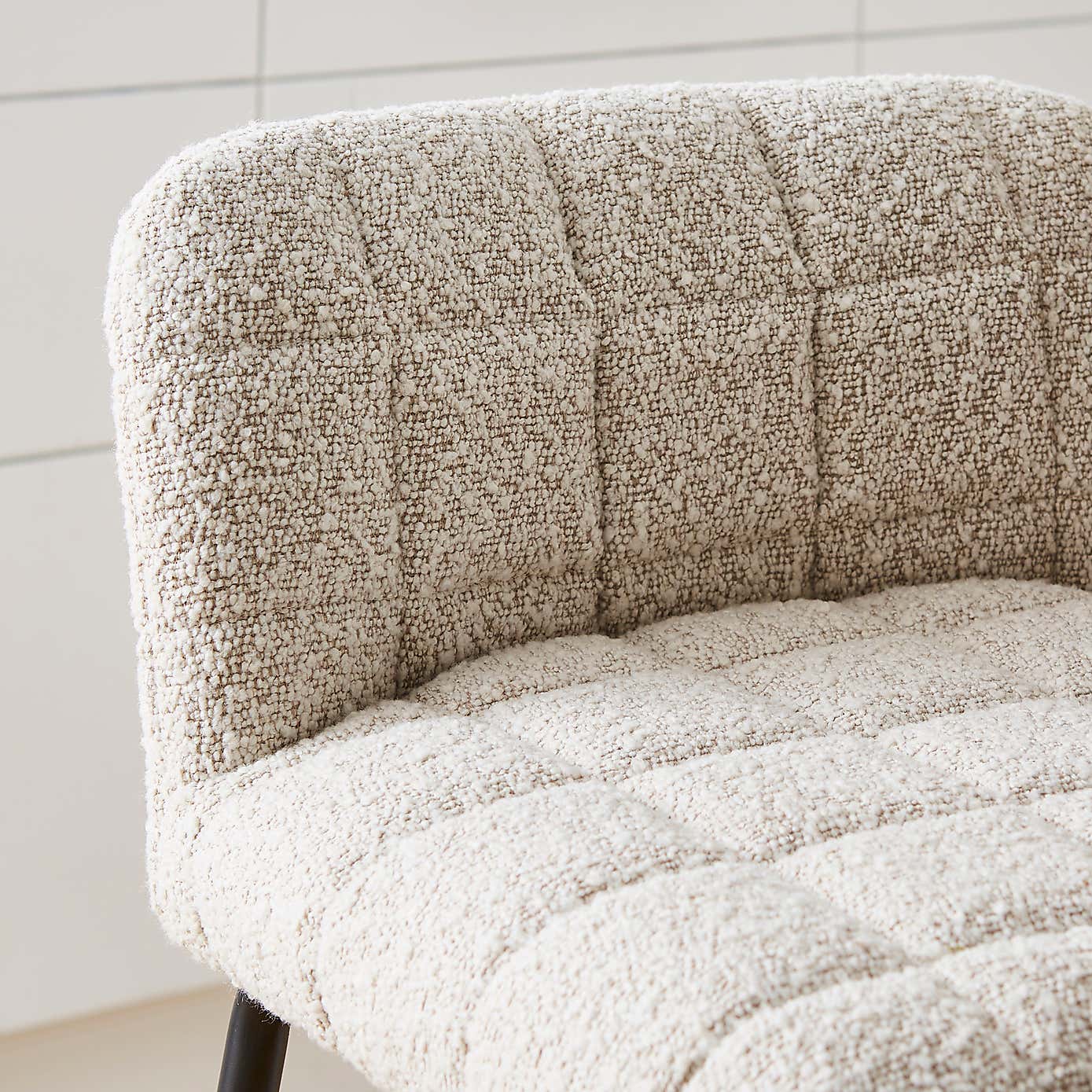 Caden Counter Height Bar Stool, Boucle