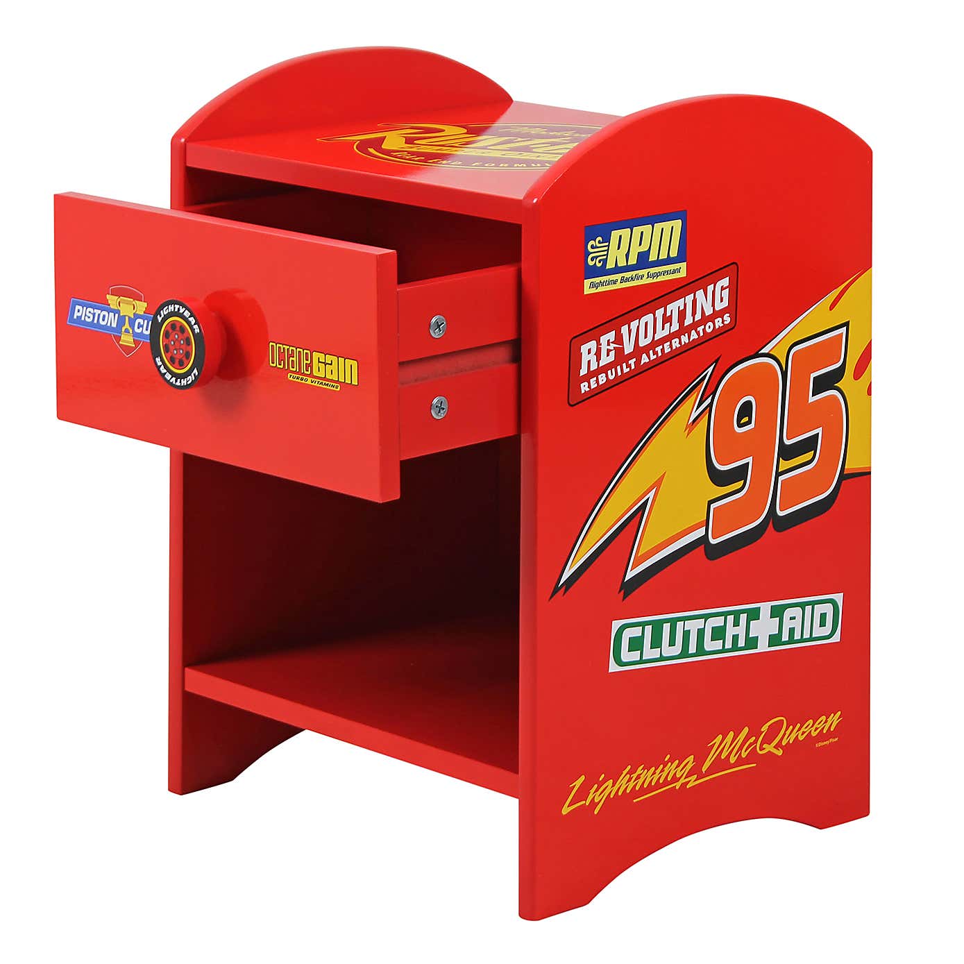 Pixar Lightning McQueen Bedside Table