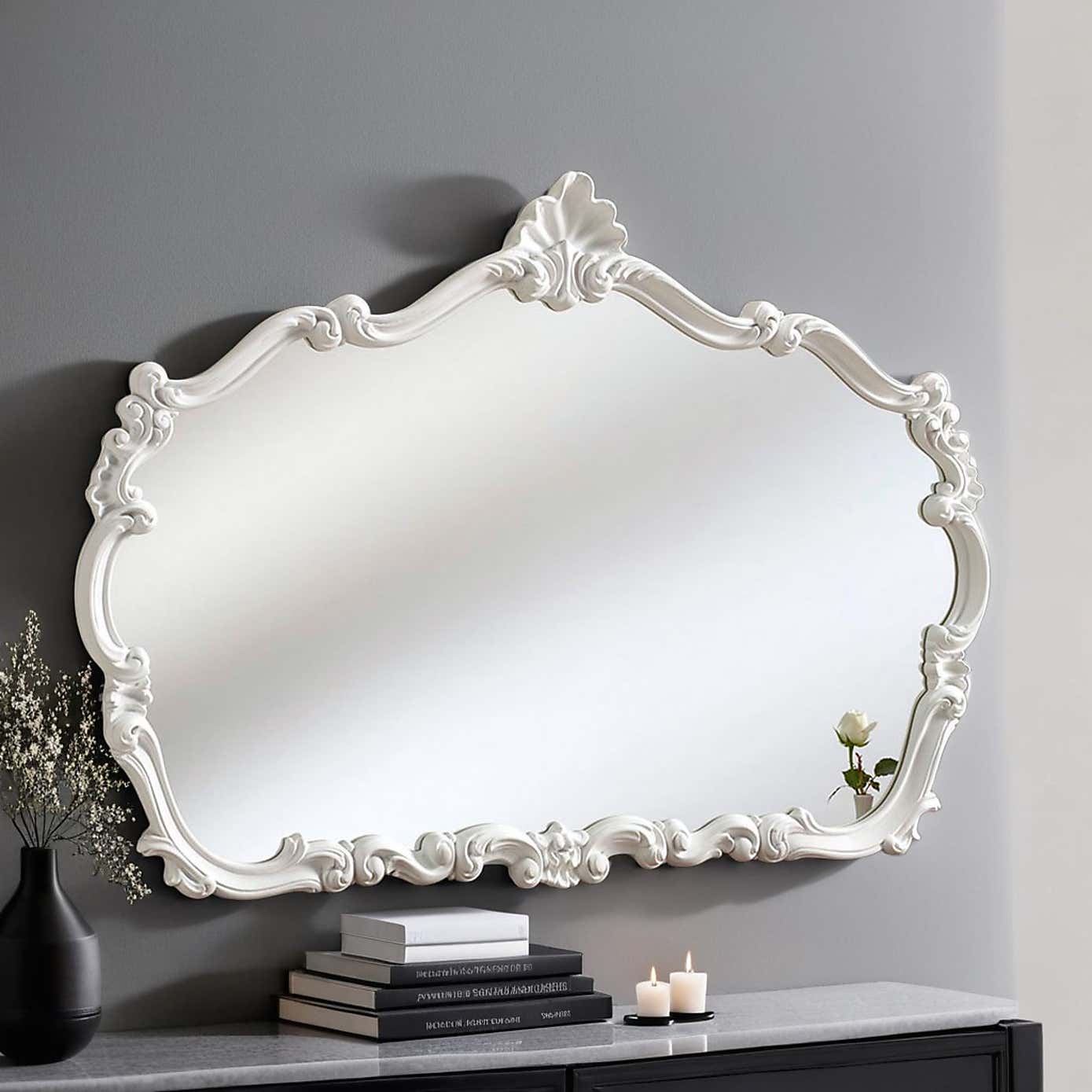 Yearn Decorative Arched Wall Mirror