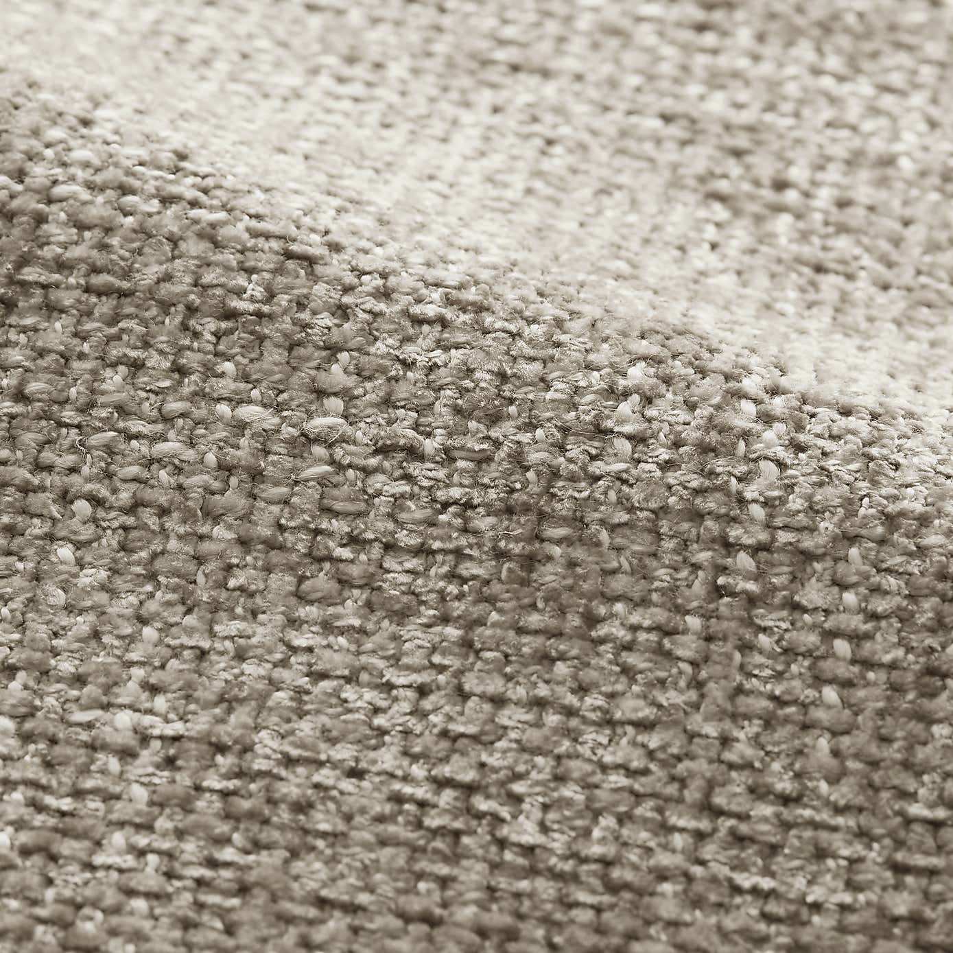 Flori Footstool, Chunky Chenille