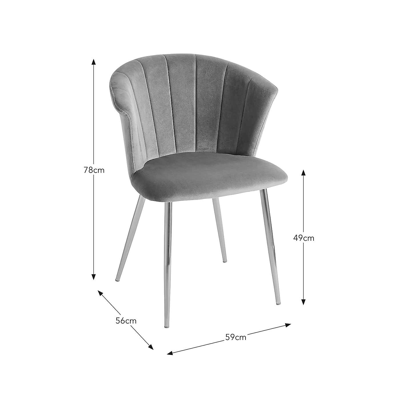 Kendall Velvet Chair