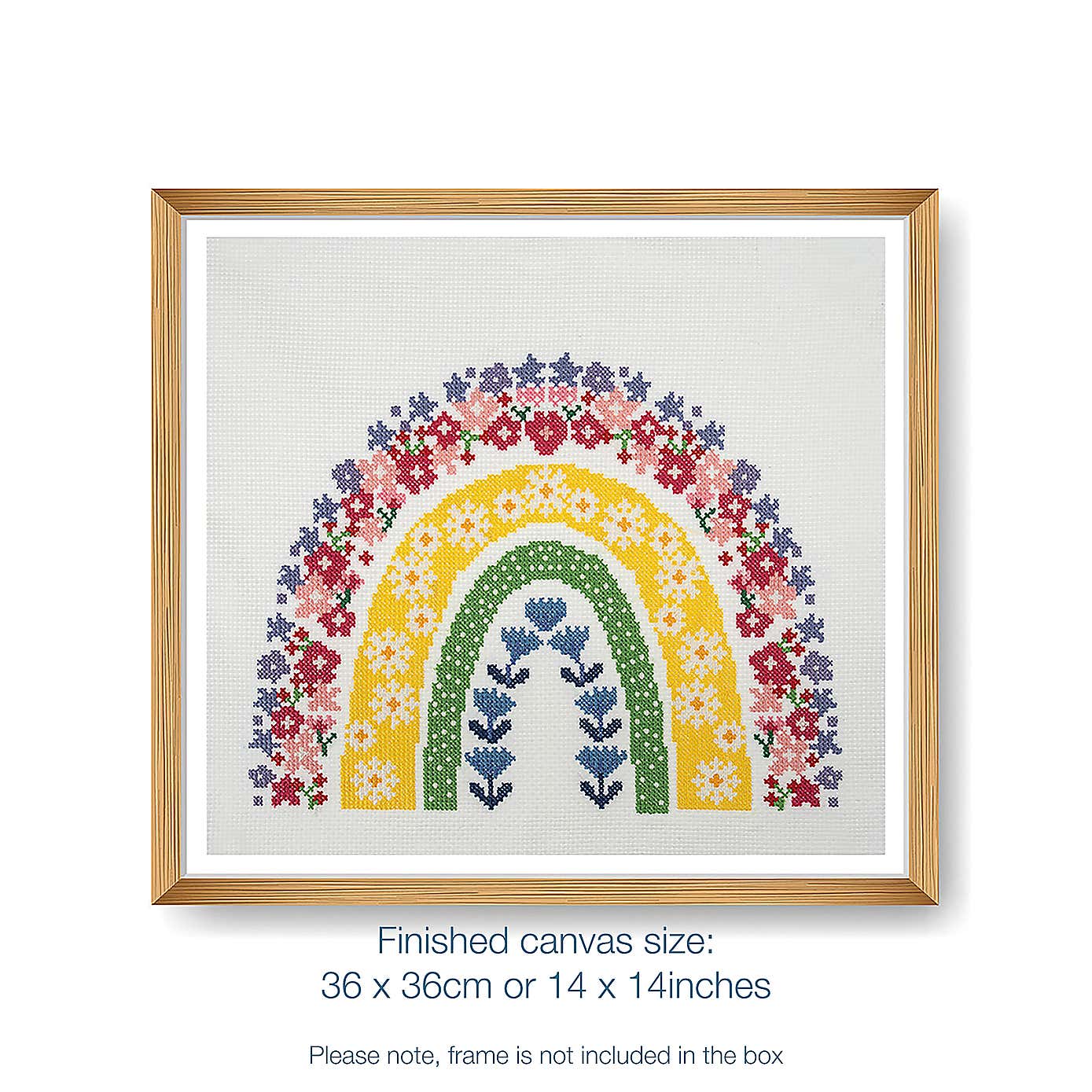 Cross Stitch Rainbow