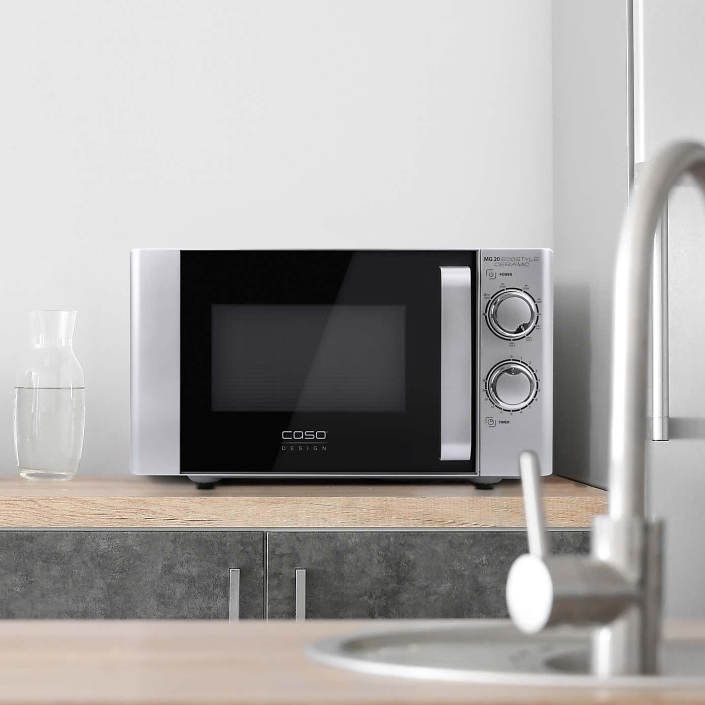 Caso 20L Ecostyle Ceramic Microwave and Grill