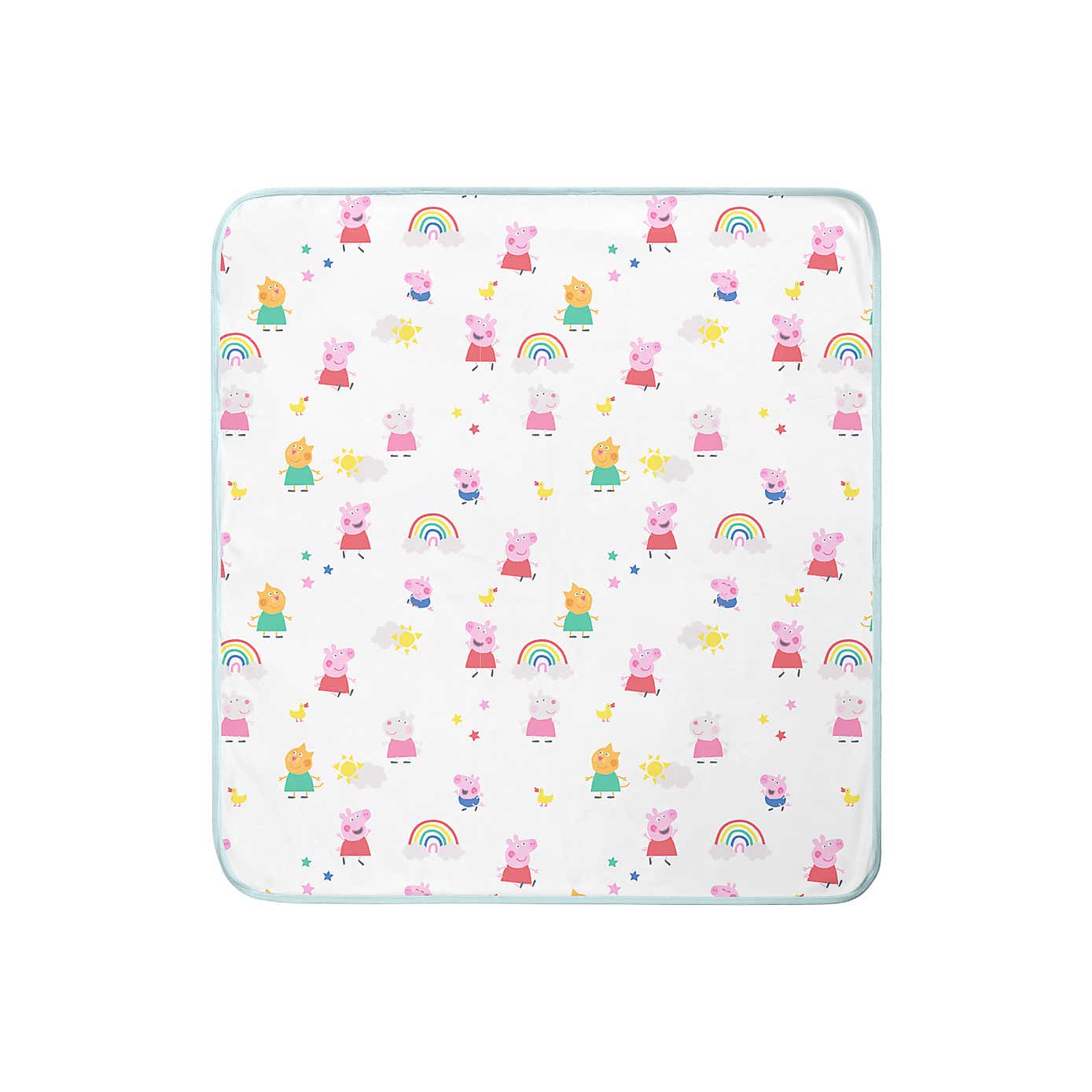 Peppa Lullabies 100% Cotton Reversible Jersey Blanket