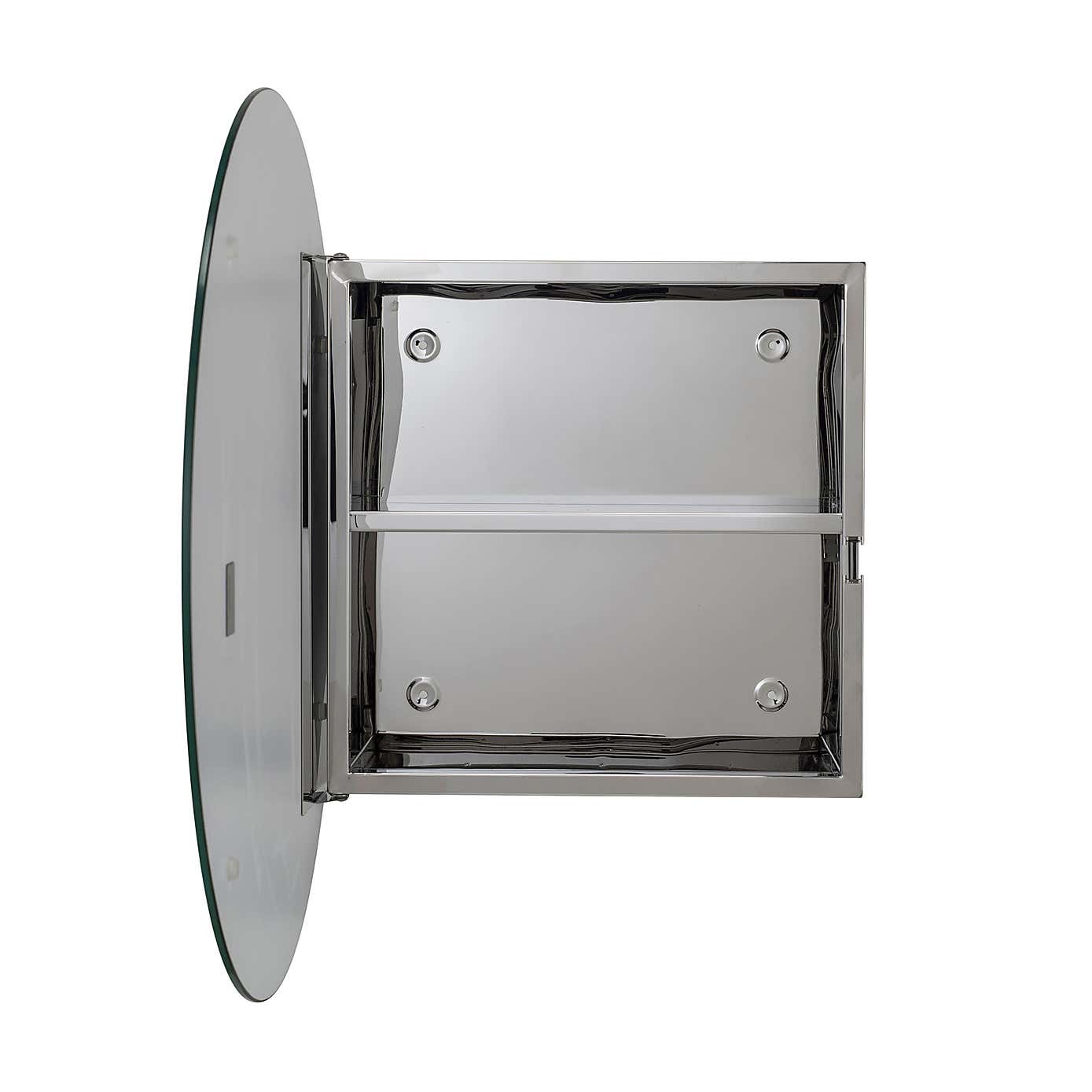 Severn Circular Mirror Door Cabinet