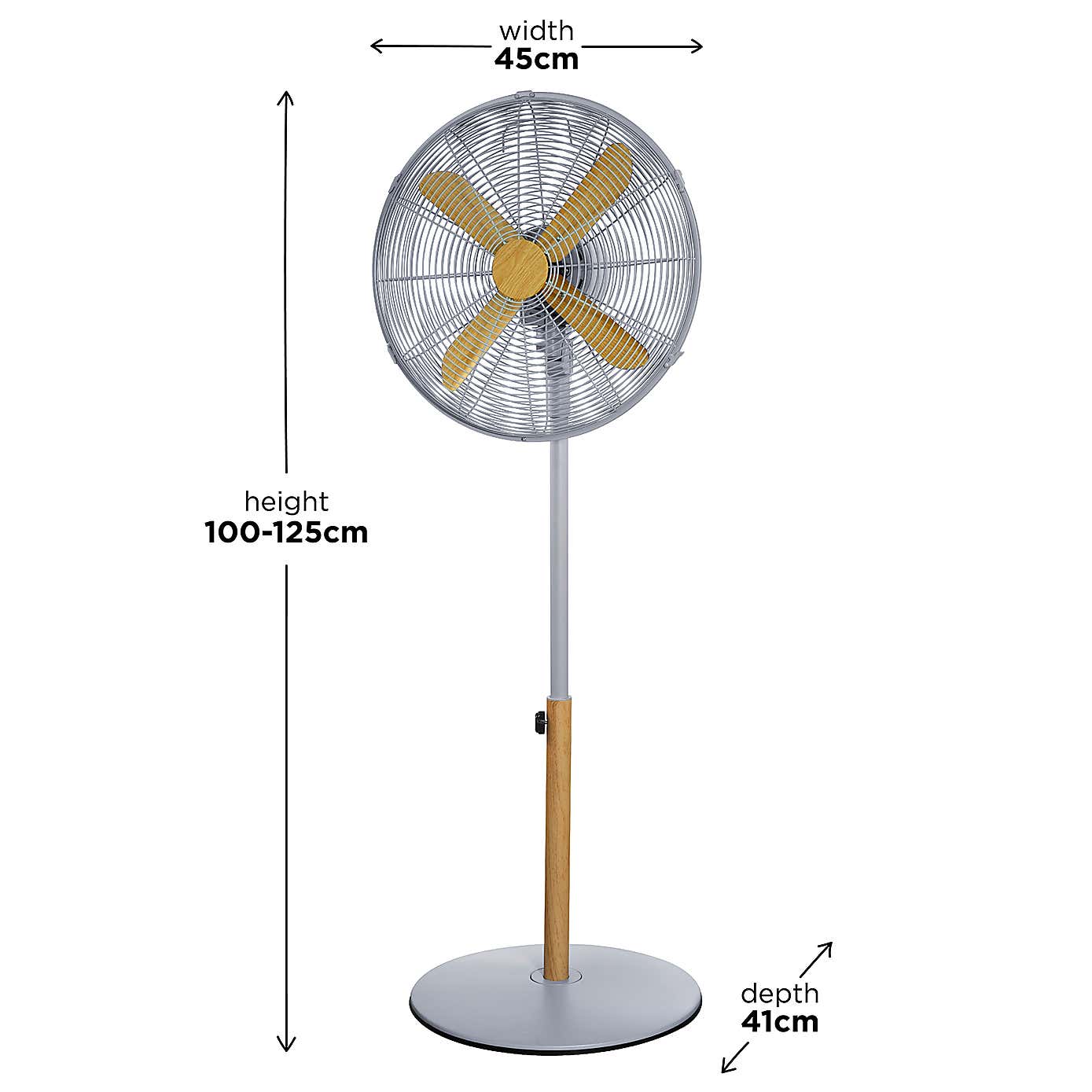 Russell Hobbs Scandi Style 16 Inch Pedestal Fan