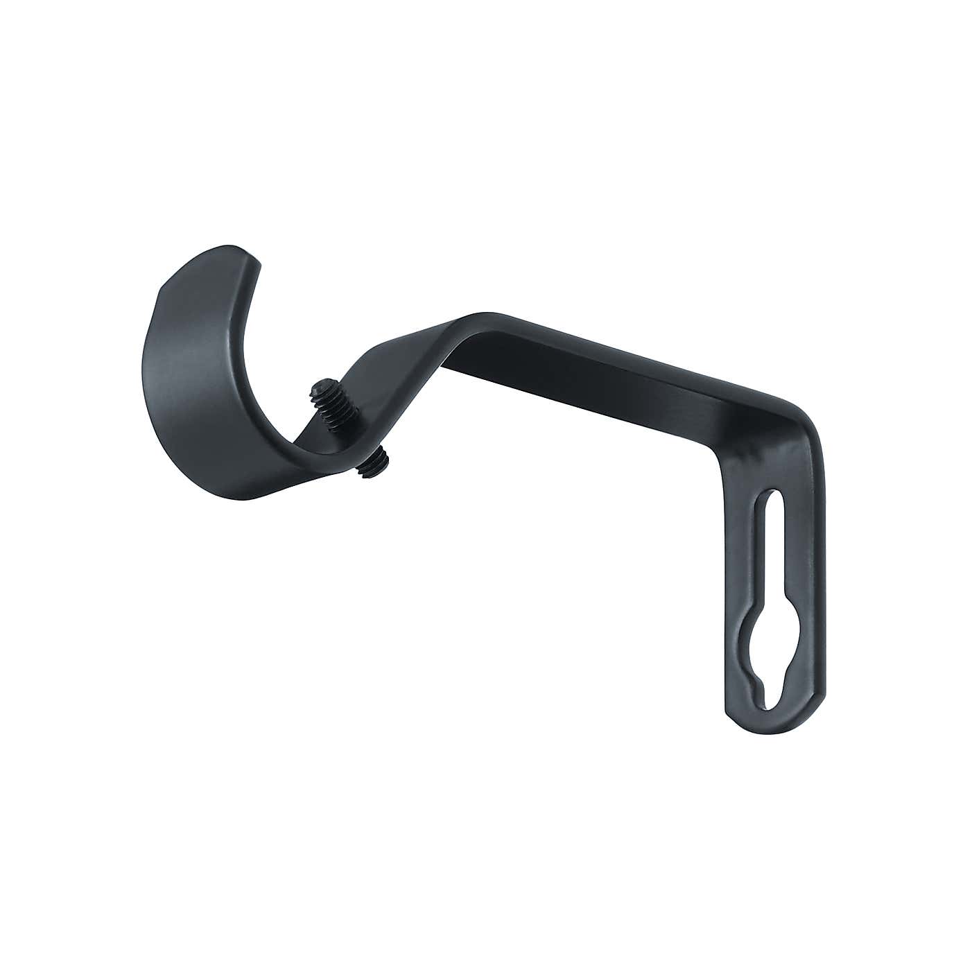 Trinity Satin Steel Extendable Curtain Pole Dia. 16/19mm