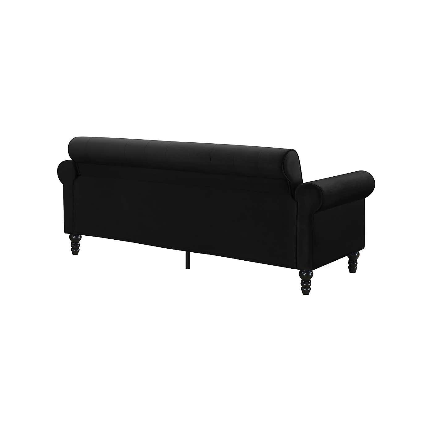 Greta Velvet 3 Seater Sofa