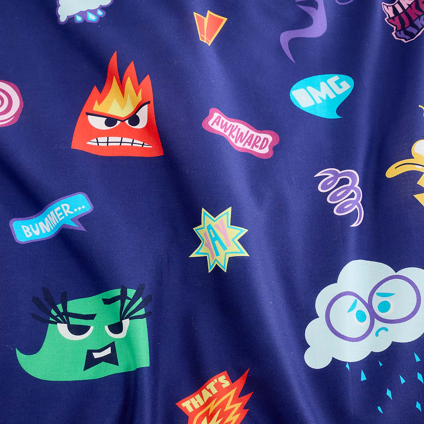 Inside Out Duvet Cover and Pillowcase Set