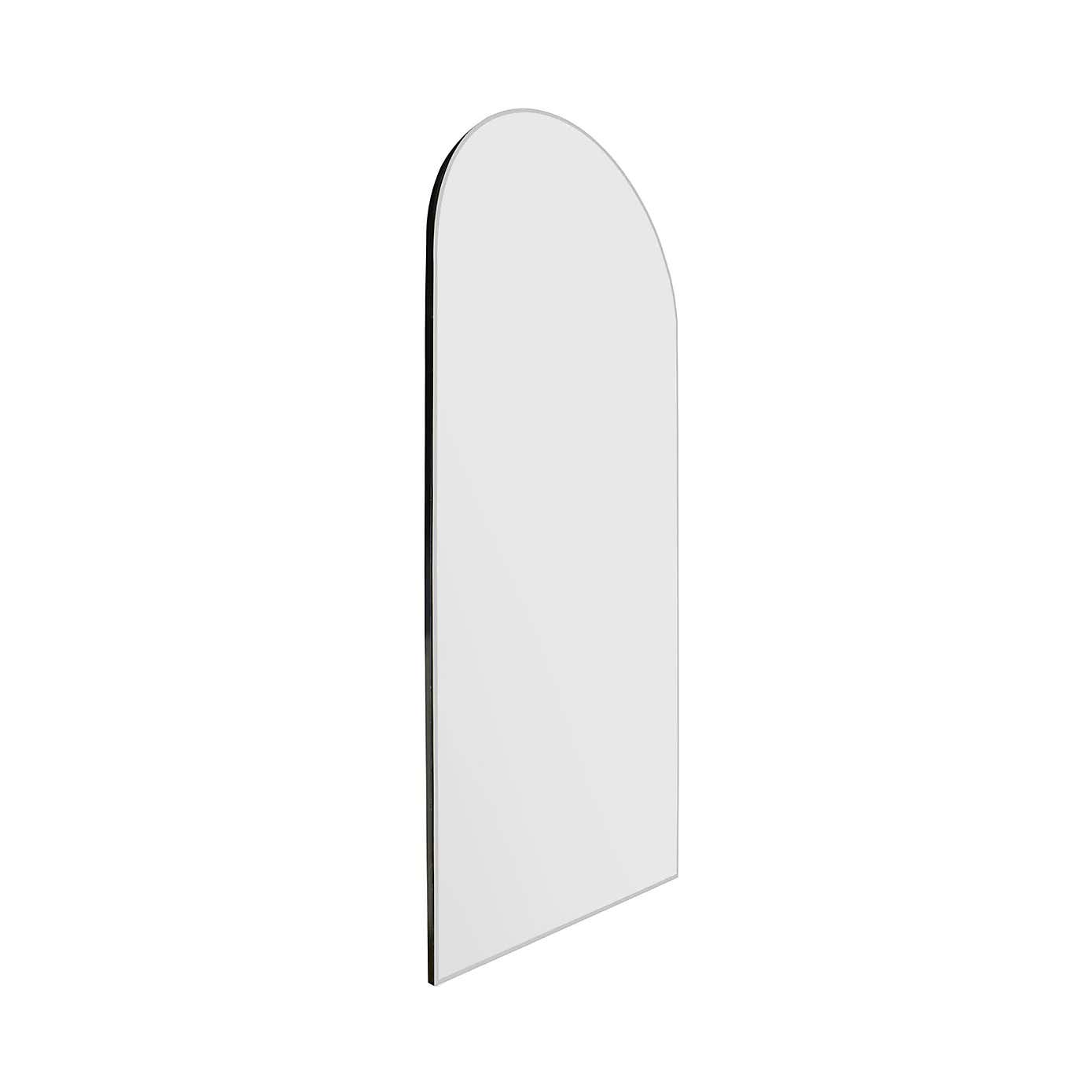 Arcus Frameless Arched Full Length Wall Mirror