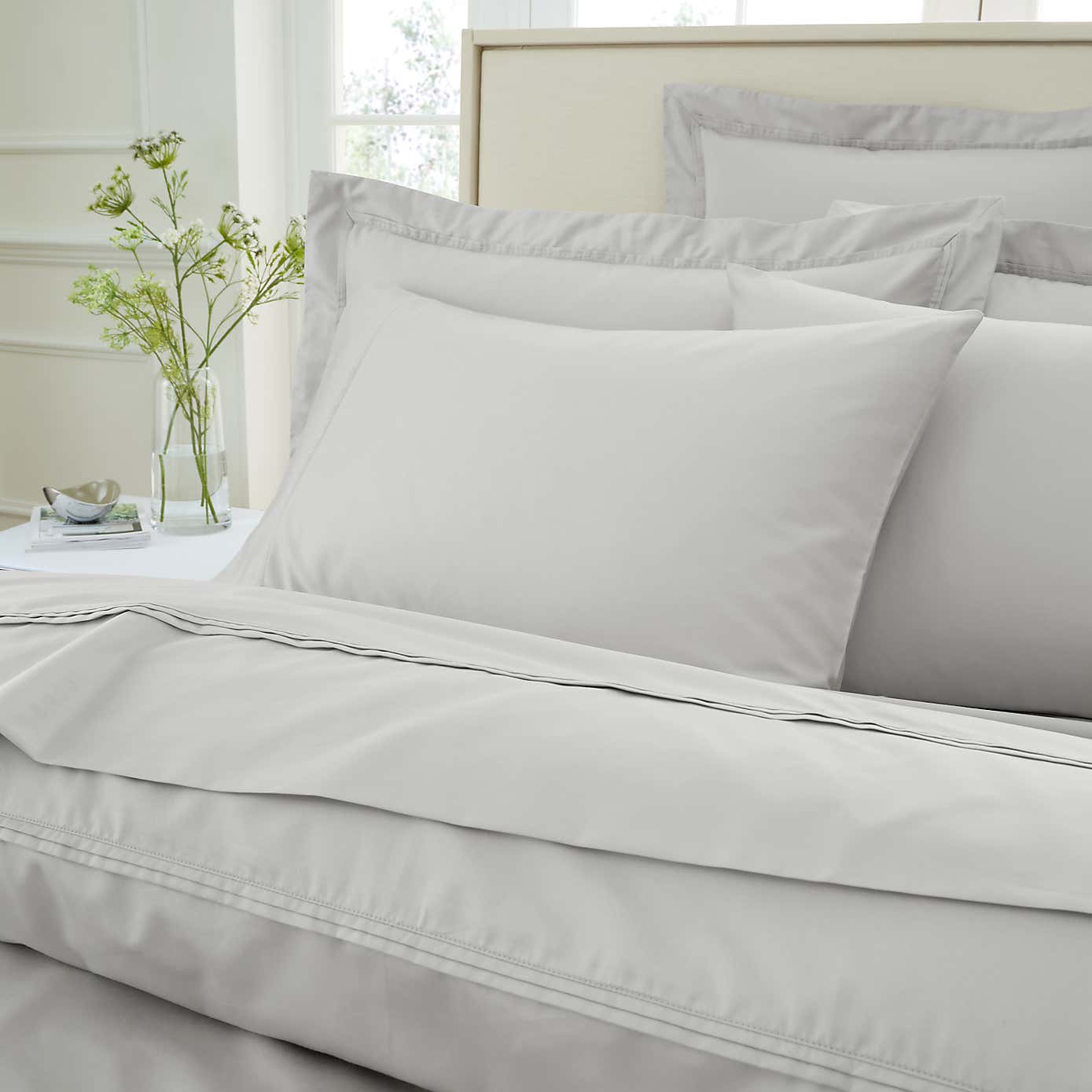 Dorma 500 Thread Count 100% Cotton Sateen Duvet Cover