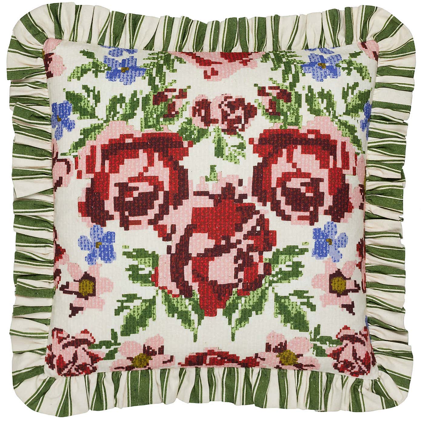 Feeoni Ruffle Square Cushion