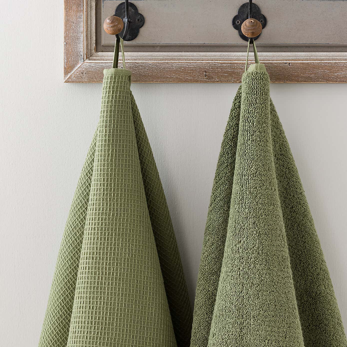 Organic Cotton Reversible Waffle Towel