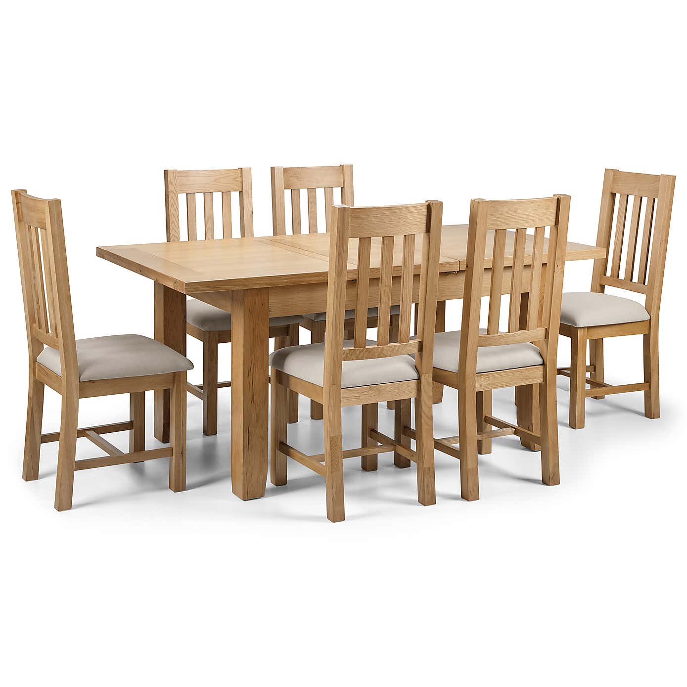 Astoria Extending Dining Table with 6 Hereford Chairs
