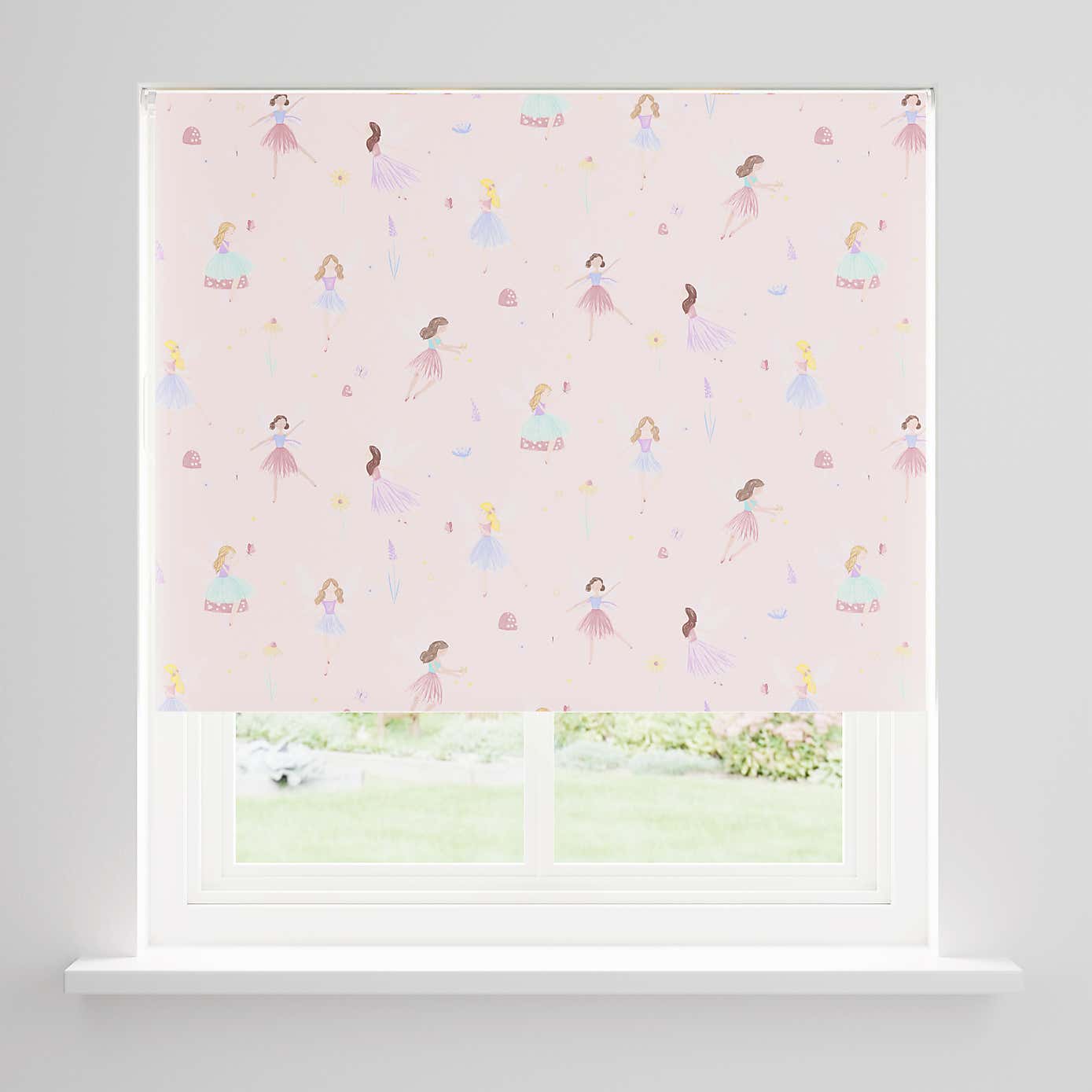 Meadow Fairies Twist Safe Blackout Roller Blind