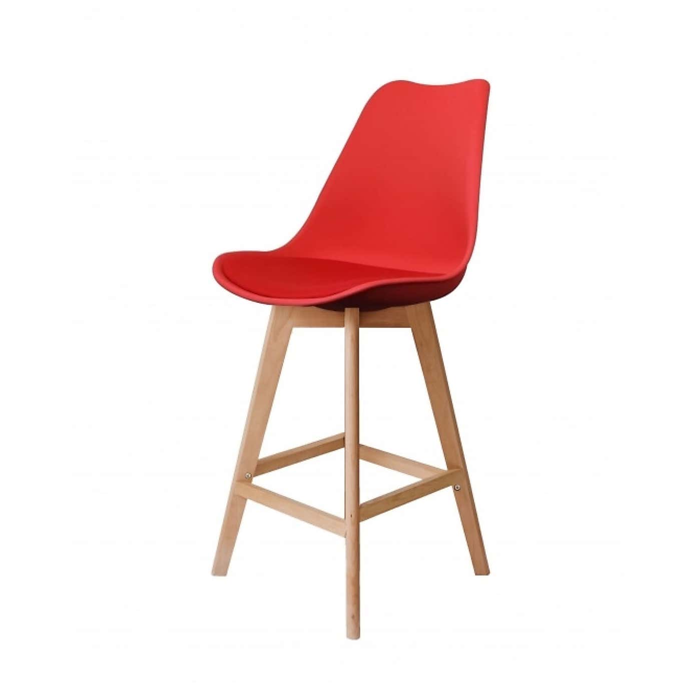 Fusion Living Soho Plastic Bar Stool