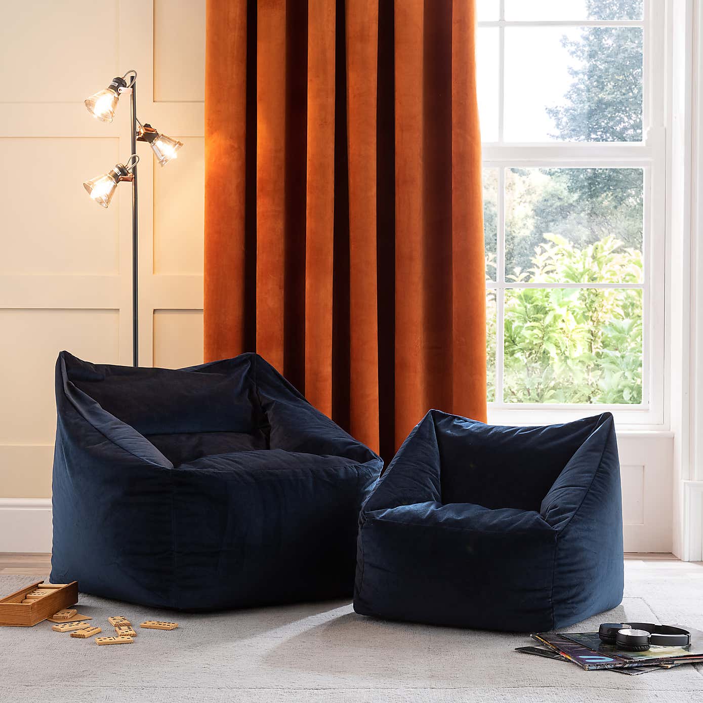 Eliza Kids Square Beanbag Chair