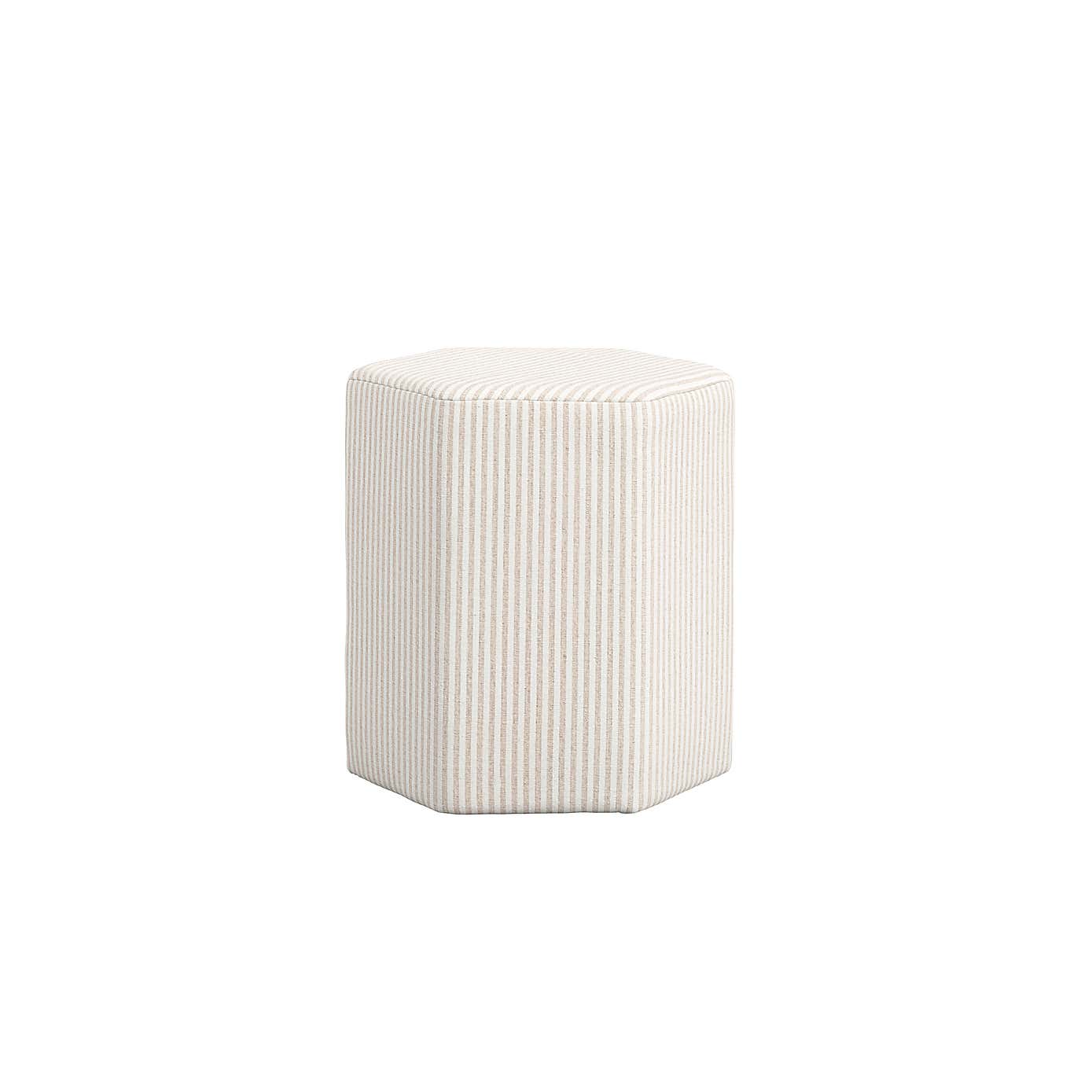 Harbour Thin Stripe Stool