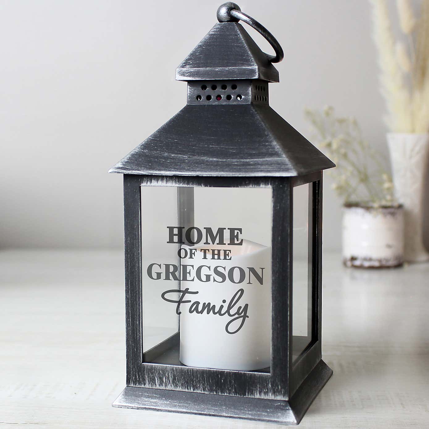 Personalised The Family Lantern