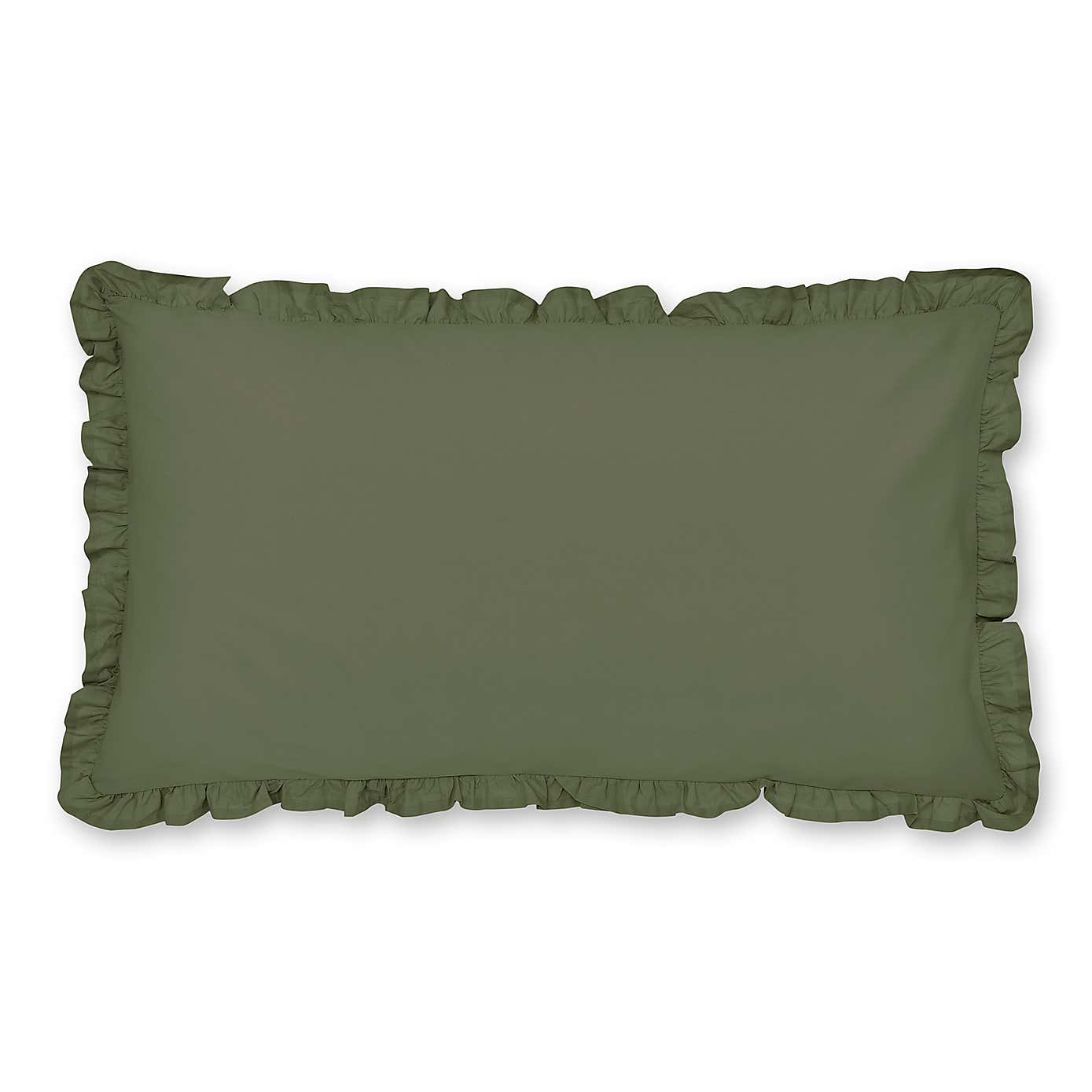 Pure Cotton Frilled Pillowcase