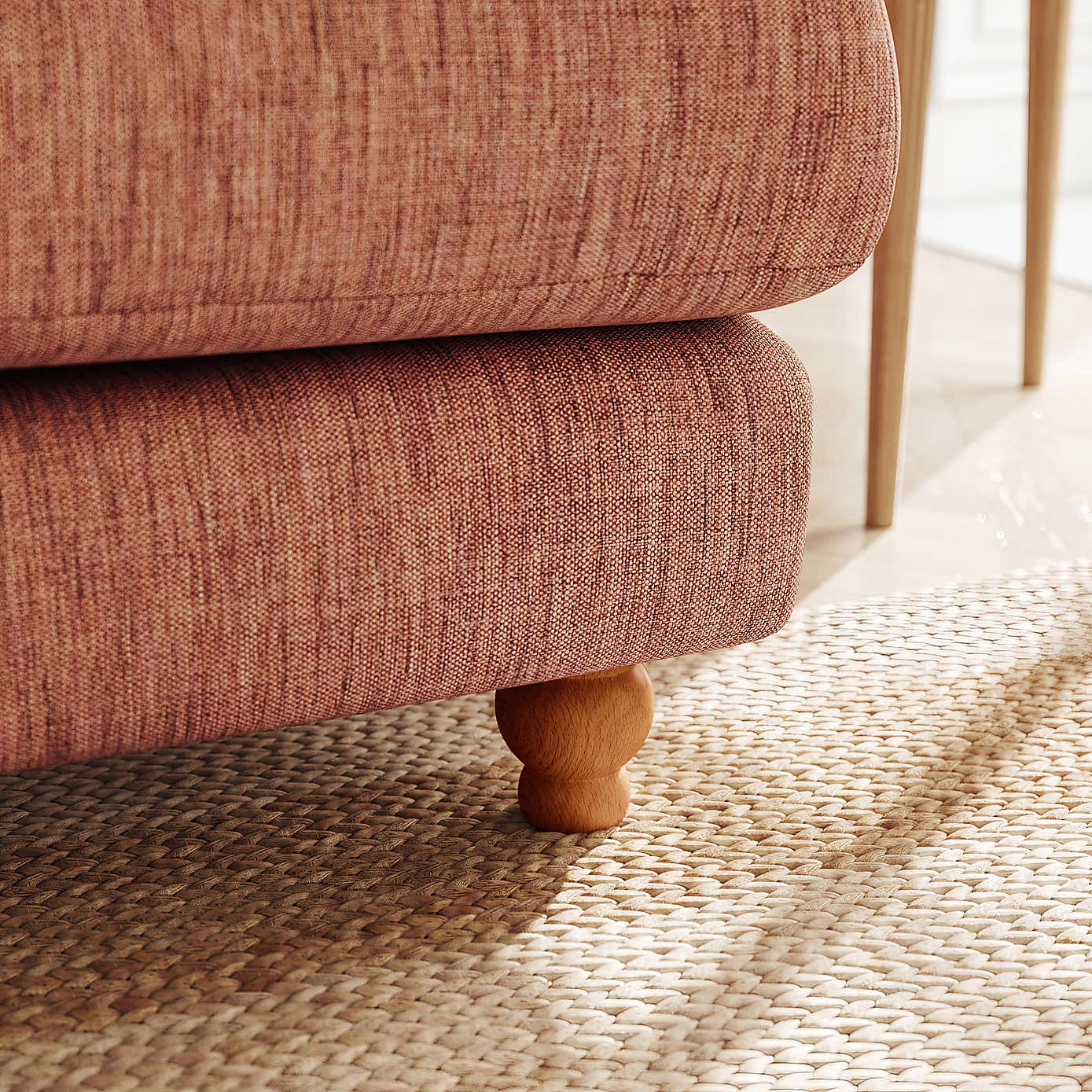 Slub Faux Linen Fabric Sample